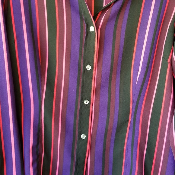 New York & Company Stripped Top - Picture 3 of 4